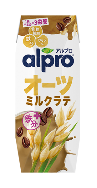 おいしく食物繊維 オーツミルクラテ 芳醇なコーヒーの味わい