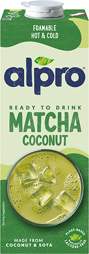 Matcha, kokosriekstu-sojas dzēriens