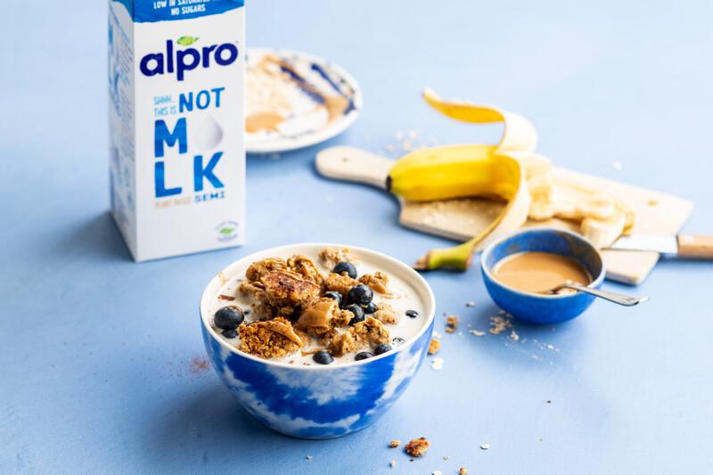 Croustillant d'avoine à la banane