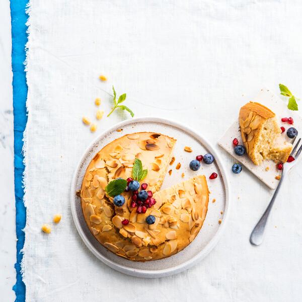Torta semplice alla vaniglia