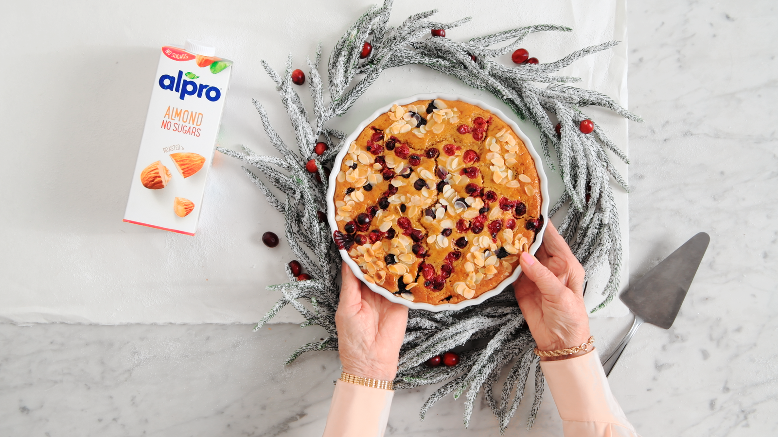 Very berry Christmas clafoutis