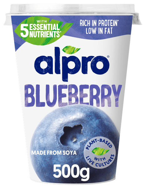 Φυτικό Επιδόρπιο Σόγιας Μύρτιλο 500g