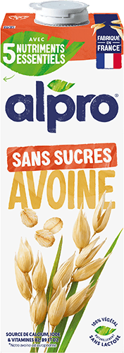 Boisson végétale avoine sans sucres