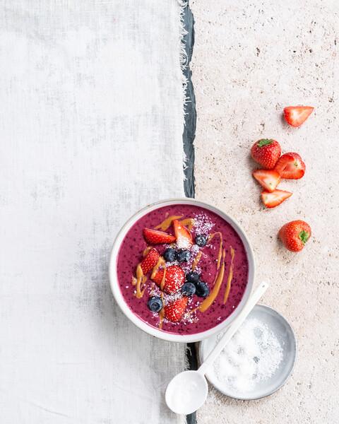 Smoothie bowl deșteptător