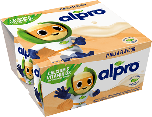 Vaníliaízű szójagurt joghurtkultúrával