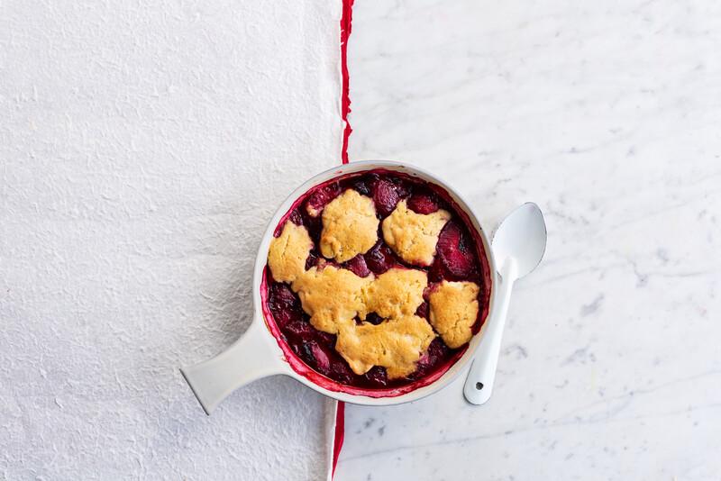Plum Cobbler