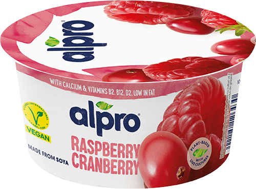 Продукт ферментований соєвий з малиною та журавлиною