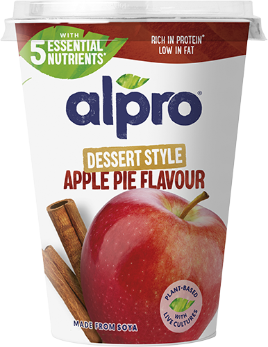 Φυτικό Επιδόρπιο Σόγιας Μηλόπιτα 400g