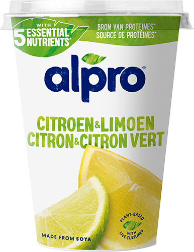 Citron-Citron Vert Alternative Végétale au Yaourt