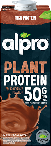 Протеинова Напитка Alpro Соя с Шоколад, Калций и Витамини