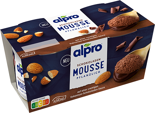 Alpro Schokoladen-Mandelmousse
