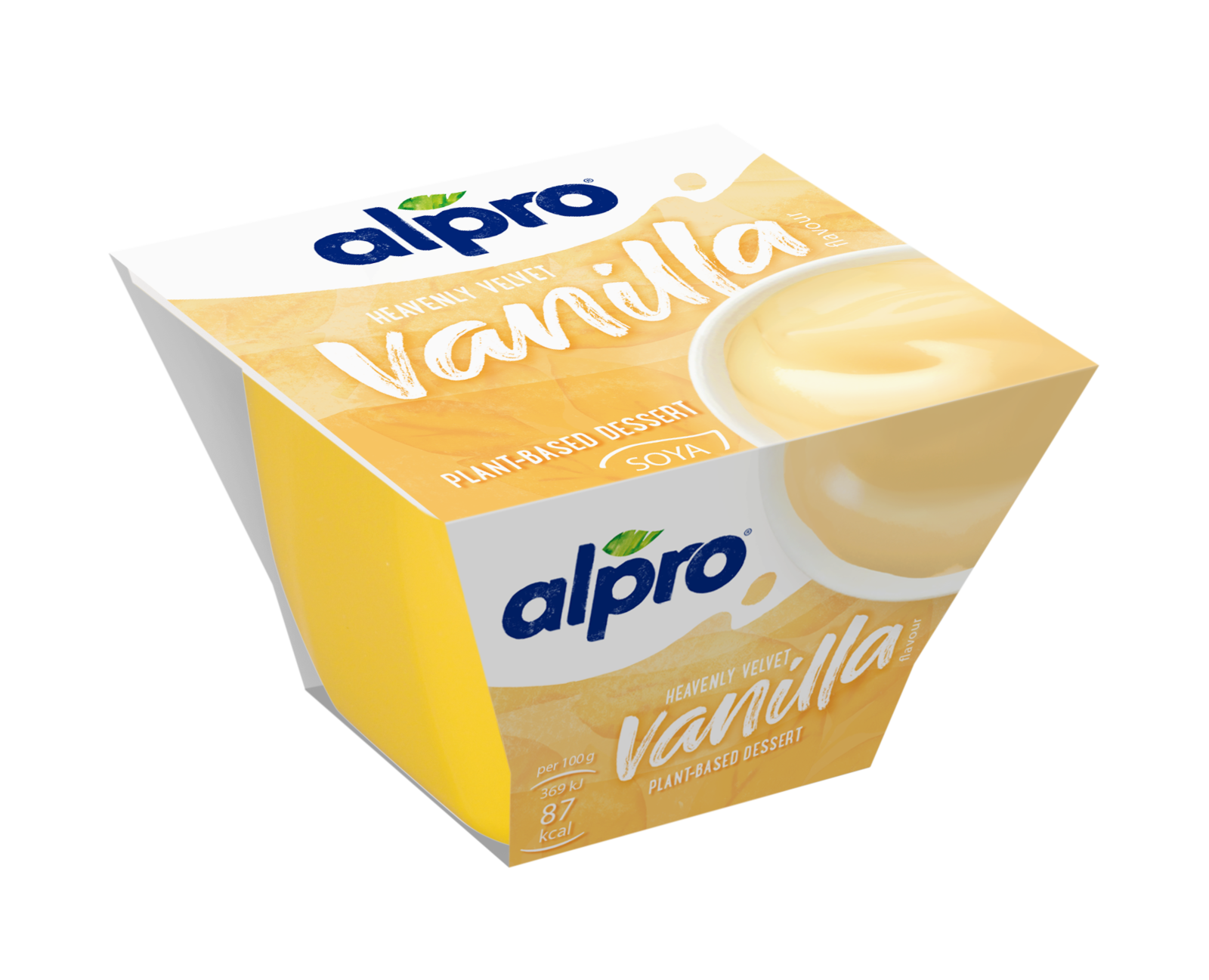 Vaníliaízű szójadesszert