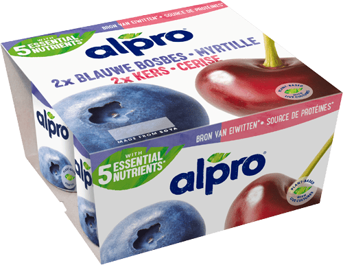 Myrtille / Cerise Alternative Végétale au Yaourt