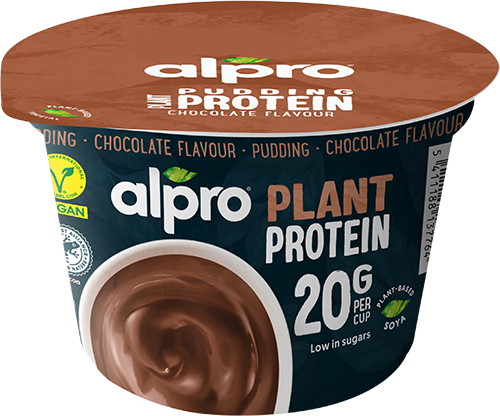 „Plant Protein“ šokolado skonio sojos desertas