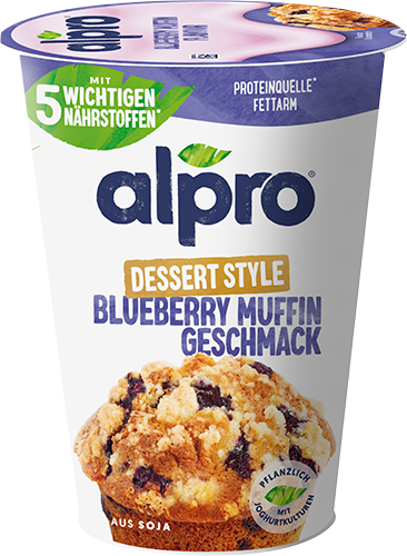 Okus borovničevega muffina