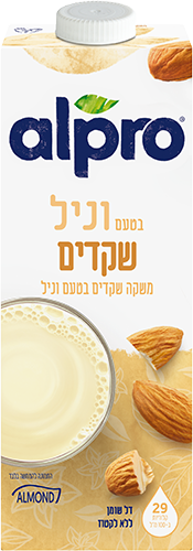 משקה שקדים בטעם וניל