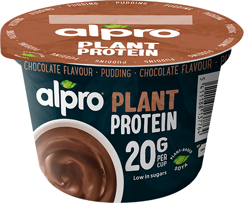 Alpro budincă cu aroma de ciocolată si proteină 200g