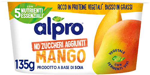 Più frutta, zero zuccheri aggiunti mango