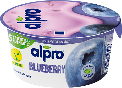 Kékáfonyás szójagurt joghurtkultúrával