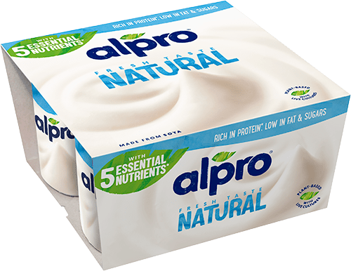 Alpro Nature Alternative Végétale au Yaourt 4x125g
