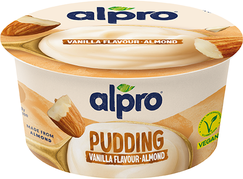 Alpro Mandľový pudink s vanilkovou príchuťou
