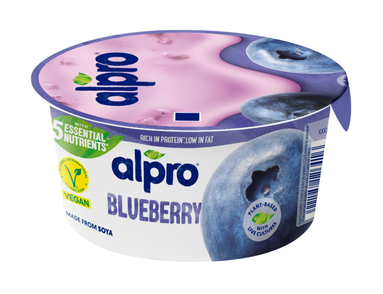 Alpro sójový fermentovaný výrobek s borůvkovou přichutí