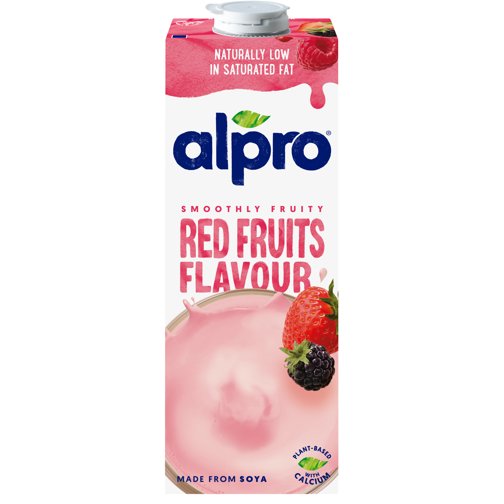 Alpro sójový nápoj s příchutí červené ovoce