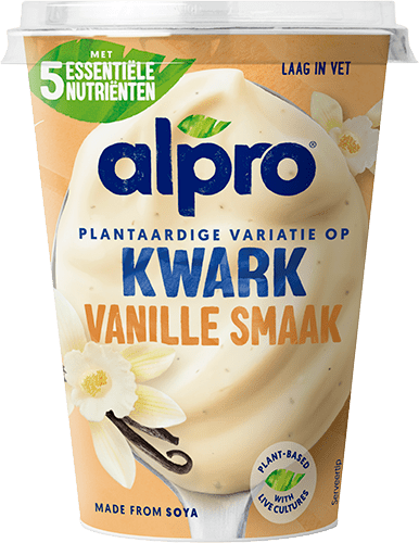 Plantaardige Variatie op Kwark Vanille