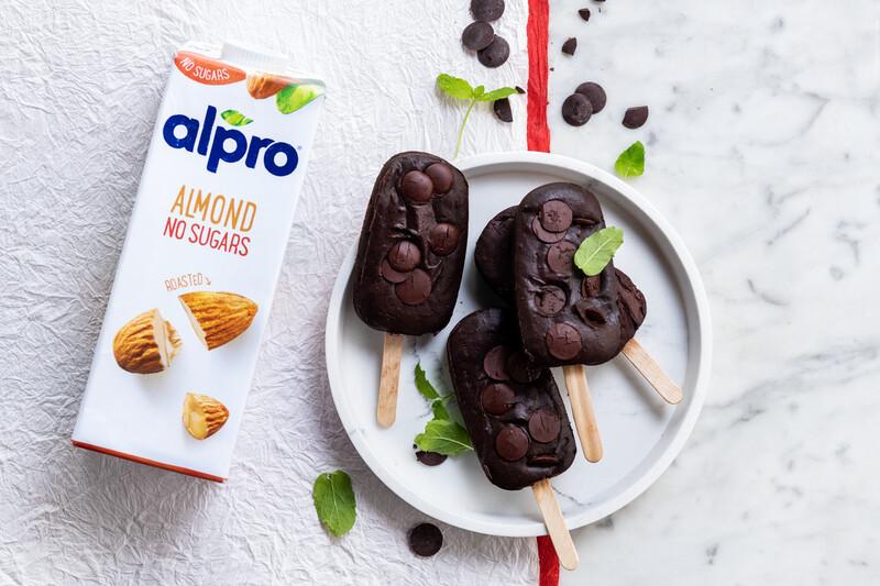 Brownies de chocolate y almendras