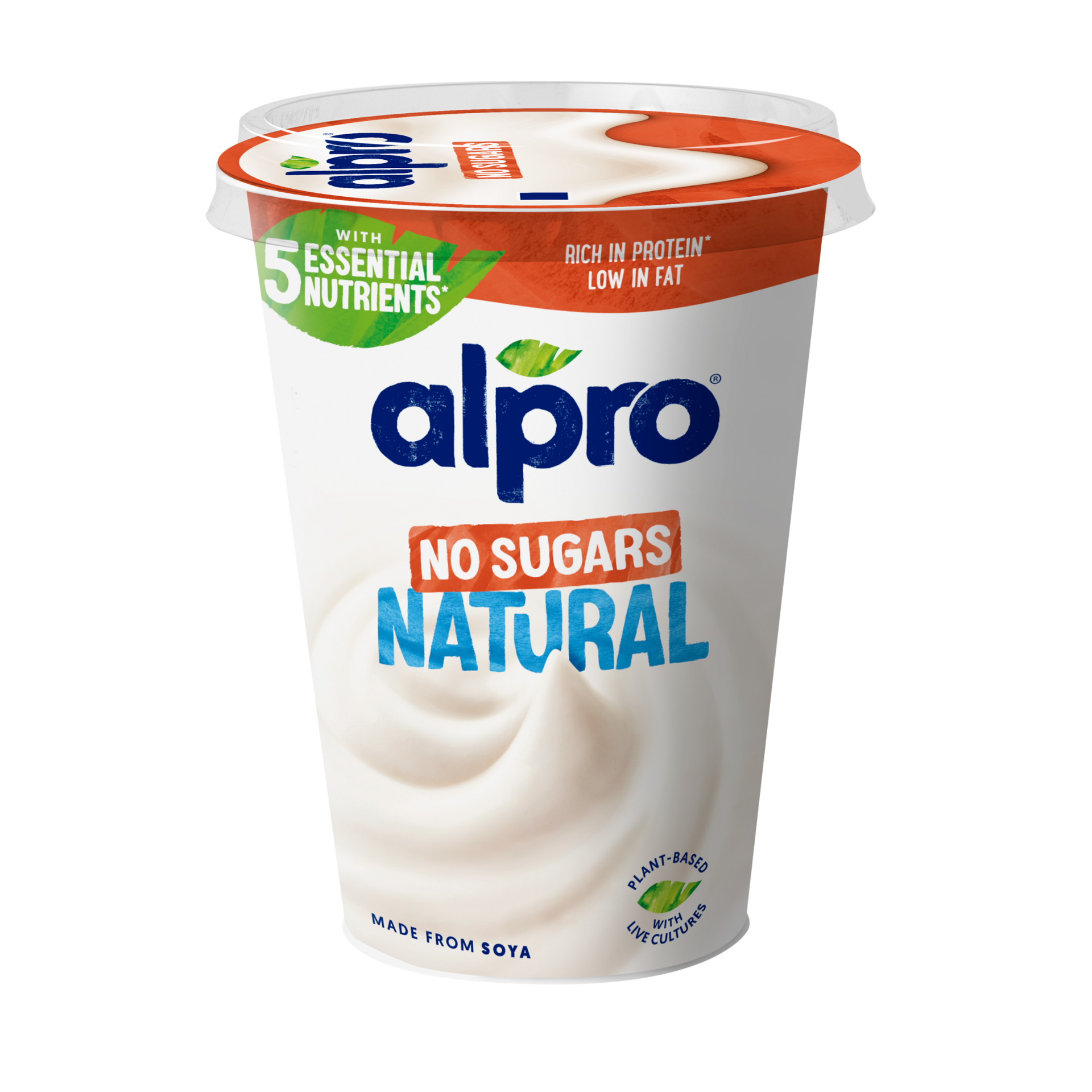 Alpro bílý bez cukru