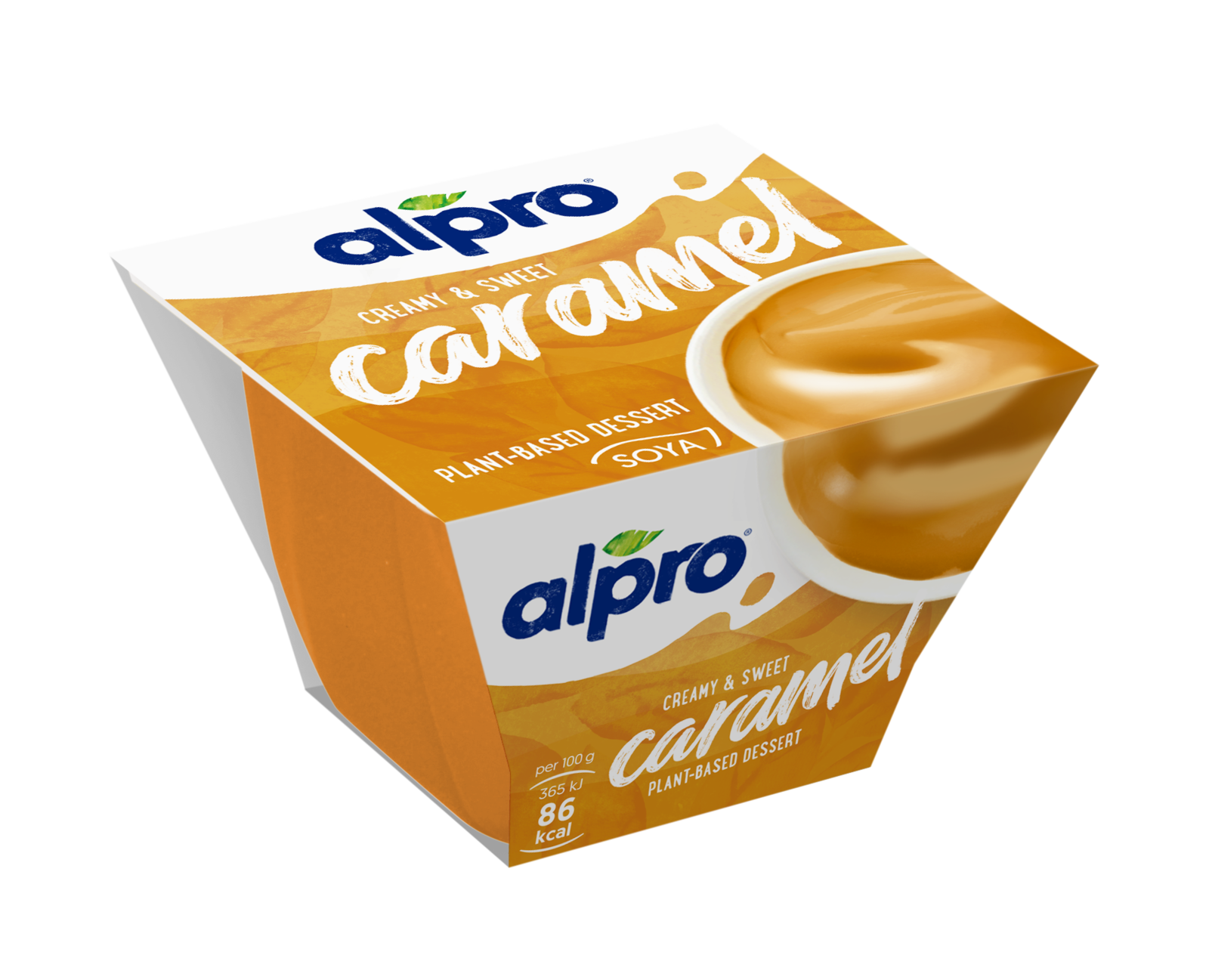 Karamellízű szójadesszert