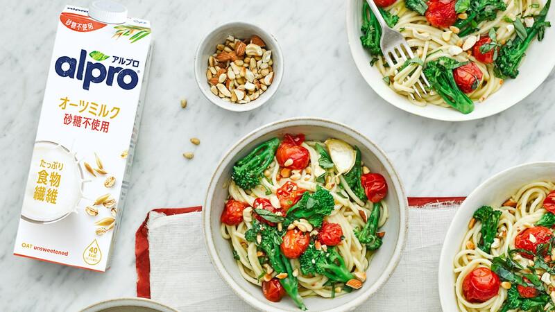 ローストトマトと ブロッコリーの パスタ