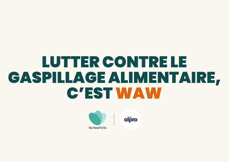 Alpro, une marque Waste Warrior