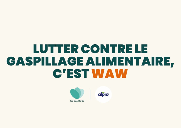 Alpro, une marque Waste Warrior