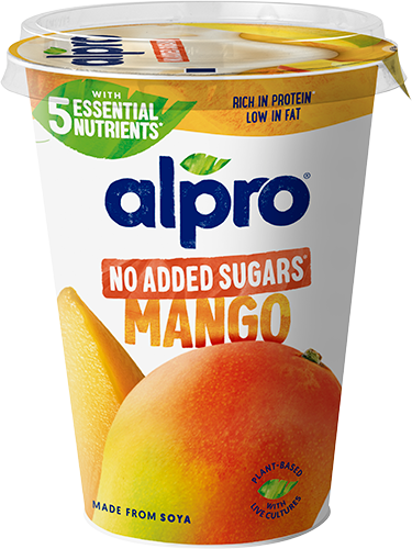 Fermentuotas sojos produktas su mangais, nepridėta cukrų