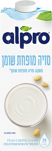 משקה סויה מופחת שומן