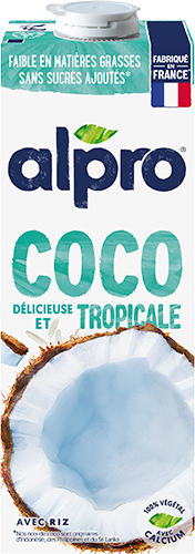 Boisson végétale à base de lait de coco