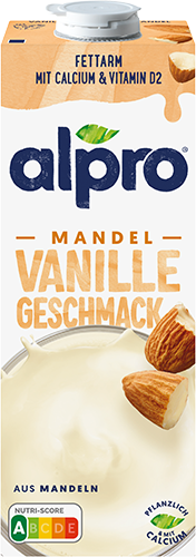Mandeldrink mit feinem Vanille Geschmack