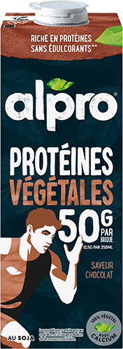 Boisson avec protéines végétales chocolat 50g