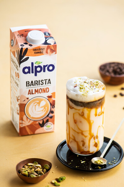 What can you use almond drinks for?