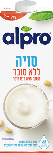 משקה סויה ללא סוכר