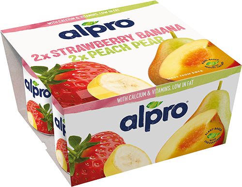 Jordbær banan + Fersken pære