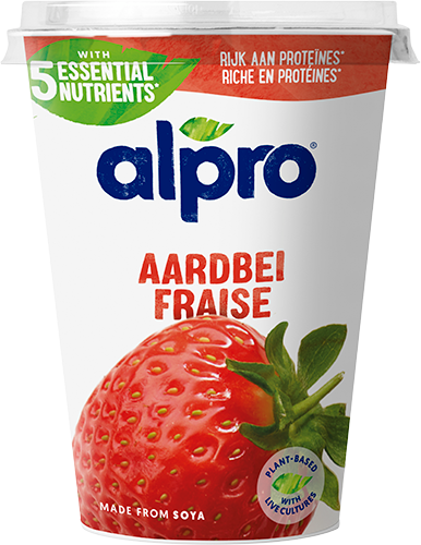 Fraise Alternative Végétale au Yaourt