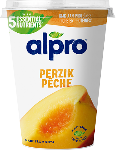 Pêche Alternative Végétale au Yaourt