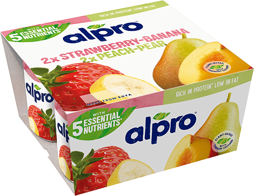 Mansikka-banaani & Persikka-päärynä