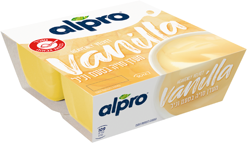 מעדן סויה בטעם וניל