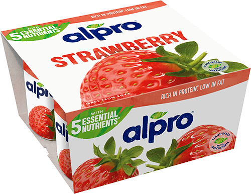 Fraise Alternative Végétale au Yaourt